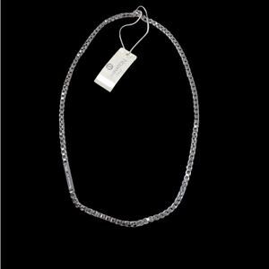 Nomination Italy 18.5” Necklace Stainless Steel Box Chain NWT $92 Layering